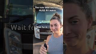 A cute thing about our big rig #travel #fulltimetravel #rv #rvlife #entegracoach #motorcoach