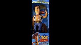 1995 Thinkway Toys Disney's Toy Story Pull-String Talking Woody Action Figure Toy Review