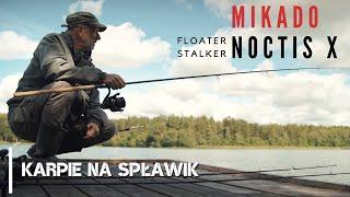 Wędka karpiowa na spławik  - Mikado Noctis X Floater i Stalker