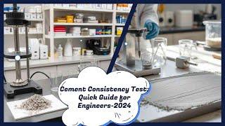 Mastering the Cement Consistency Test: A Quick Guide for Engineers