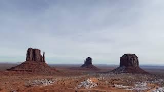 【Arizona】West Mitten Butte, East Mitten Butte & Merrick Butte @ Monument Valley ② on February 2023