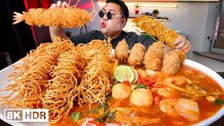 Crispy Spicy Noodle TOMYUM Fried Prawn