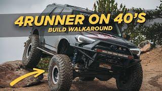 Worlds First Supercharged Tundra V8 Swapped Solid Axle 4Runner on 40s!