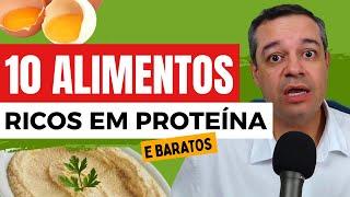 TOP 10 ALIMENTOS ACESSÍVEIS PARA RECUPERAÇÃO DA FORÇA MUSCULAR | Dr Flávio Jambo