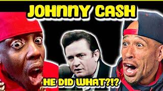 Platinum Gangster Rapper FIRST time REACTION to Johnny Cash -Boy named Sue! w/@BlackPegasusRaps