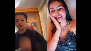 Clu Pokhrel and Sushma Karki live fight in tiktok