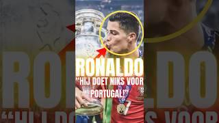 Cristiano Ronaldo Deed Niks Voor Portugal’s EK Win In 2016! 