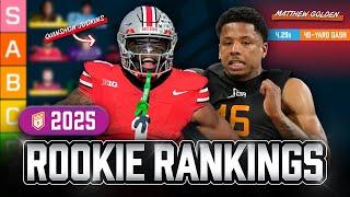 NEW 2025 Dynasty Rookie Rankings & Tiers (Updated Bakery Scores)