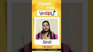 Shruti's journey with VmapU consultancy -Student Review