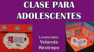 CLASE para ADOLESCENTES (4 COSAS PEQUEÑAS PERO SABIAS) Escuela Dominical