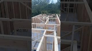 New House Walls #framing #construction #buildingmaterial #home #work