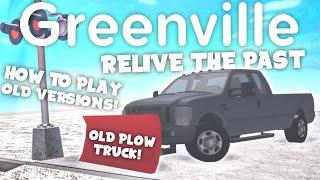 How you can STILL PLAY OLD GREENVILLE versions! (And a tour of them) | Roblox Greenville