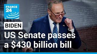 US Senate passes sweeping climate, tax and health bill • FRANCE 24 English