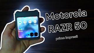 Motorola Razr 50 - Cam scump dom`le! - prime impresii