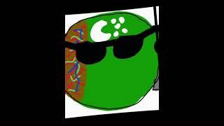 Turkmenistan ball edit #shorts #turkmenistan #countryballs #edit #cool