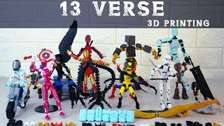 Dummy 13 Verse - 3d Printing