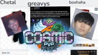 CosmicPVP Players Stole 250 Million Dollars In Bitcoin.... (Not joking)