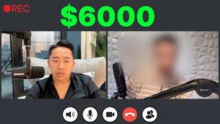 watch me close a $6,000 coaching program LIVE (no objections)