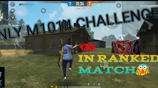 ONLY M1014 CHALLENGE IN RANKED MATCH|| HAWKEYE GAMING ||FREE FIRE