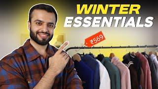 12 Winter Essentials Every Man Needs to Own This Winter I Winter Must haves I Hemant Harchani