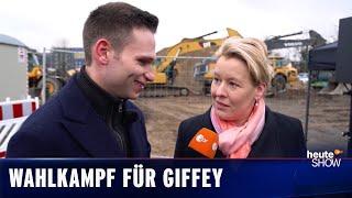 Berlin-Wahlkampf: Fabian Köster hilft der SPD | heute-show vom 10.02.2023