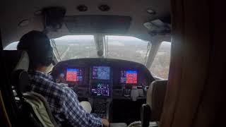 VIEWS FROM THE COCKPIT: Pilatus PC-12 NG Landing in UZA