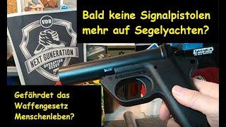 Seenot Signalpistole und Nico Signal auf Segelyacht an Jugendliche?@vdbverband #nextguneration