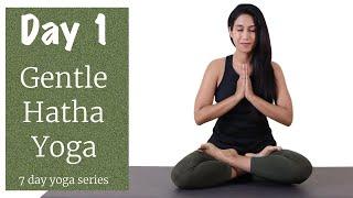 Day1 - Gentle Hatha yoga | 7 Days of Yoga | Yogbela