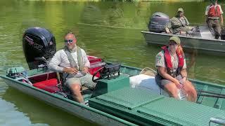 Invasive Carp Electrofishing