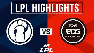 IG vs EDG Highlights ALL GAMES | LPL 2025 Split 2 Playoffs | Invictus Gaming vs EDward Gaming