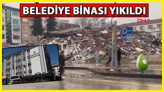 Adıyaman Belediye Başkanlığı Binası Tamamen Yıkıldı