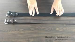 Hanks Kydex Reinforced CCW Gun Belt