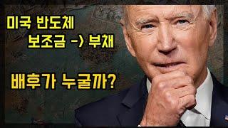 미국 반도체 보조금 배후가 누굴까?