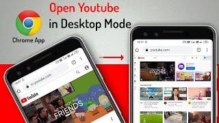 Open YouTube in Desktop Mode on Chrome Browser