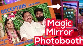 "MAGIC" Mirror Photobooth | Unlimited Photo Prints | For Wedding  & All Events | Jay Vlogs |