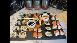 SUSHI, CALIFORNIA ROLLS ET maki