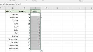 Count Months Between Two Dates in Excel - Two Formula Examples