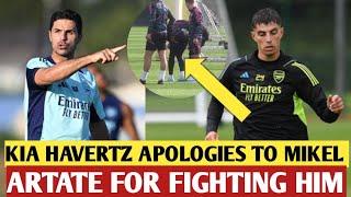 Kai Havertz Apologizes to Mikel Arteta Following Training Ground Incident