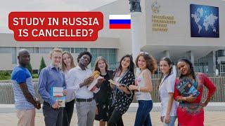 STUDYING IN RUSSIA UNDER SANCTIONS | IS RUSSIA CANCELLED? RUDN UNI