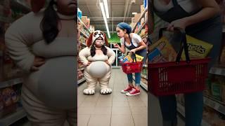  Evolution of Dog : Scolded by Shop Assistent-2 ️ #doglover #puppy #dog #shorts #copydoggy