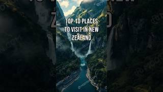 Top 10 Places to Visit in New Zealand.