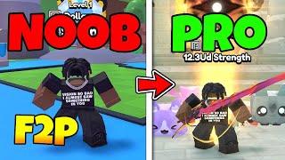 Noob To PRO In Roblox Pull A Sword Part 3