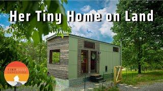 She Lives in a Stunning Tiny House on Her Own Land - 10 ft wide model