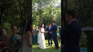 Joel Freedman - Officiating a Wedding