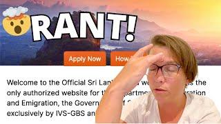 New visa rules for Sri Lanka TODAY April 2024 - rant