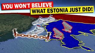 Can Estonia's SSM spears BLOCK the Russian navy's actions in the Baltic Sea?