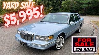 1997 Lincoln Town Car 57k miles AS-IS Sale $5,995 At Specialty Motor Cars