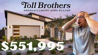 $551,995 Toll Brothers New Build in Queen Creek Arizona || Queen Creek Real Estate Tour