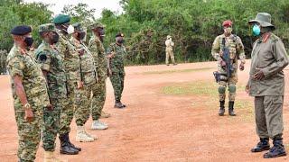 Museveni warns CMI counter Terrorism warriors against ‘cowboyism’ and recklessness. 171 passed out