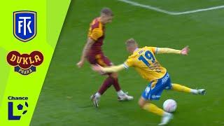 Chance Liga Highlights: FK Teplice vs. FK Dukla Praha 1:1 (11. kolo)